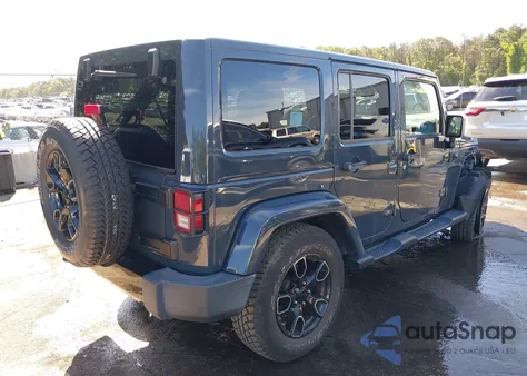 2017 Jeep Wrangler Unlimited Smoky Mountain 4X4 из США, поврежденный, VIN 1C4HJWEG2HL633800